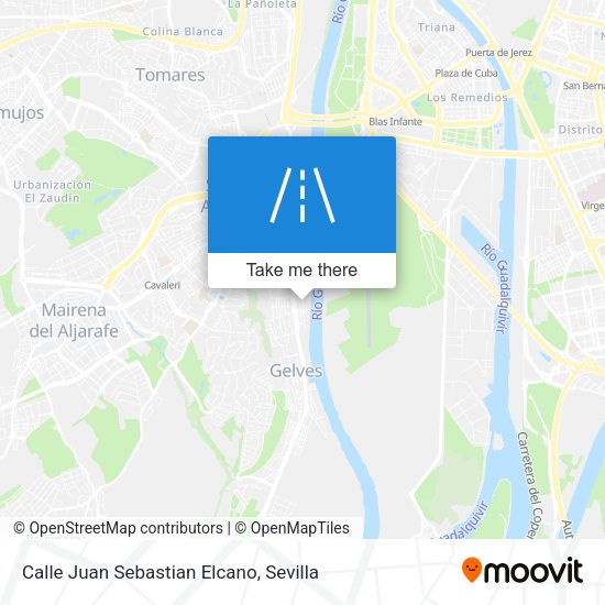 Calle Juan Sebastian Elcano map