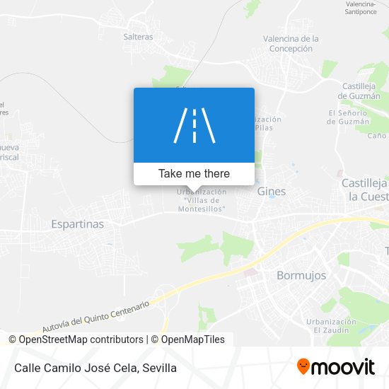 Calle Camilo José Cela map