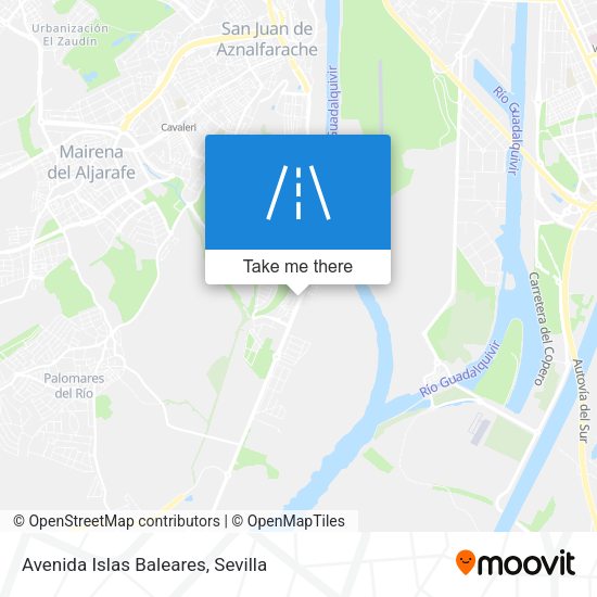 Avenida Islas Baleares map