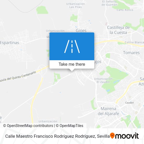 Calle Maestro Francisco Rodríguez Rodríguez map