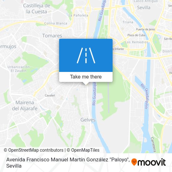 Avenida Francisco Manuel Martín González "Paloyo" map