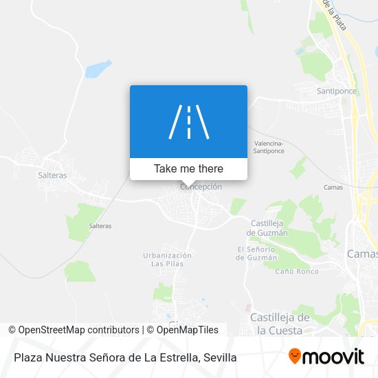Plaza Nuestra Señora de La Estrella map