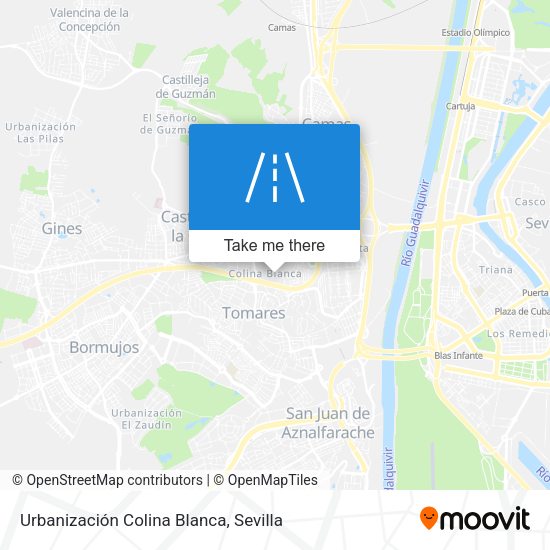 Urbanización Colina Blanca map