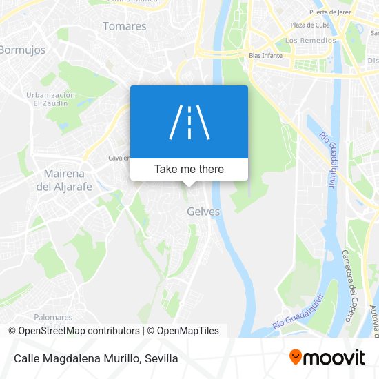 Calle Magdalena Murillo map