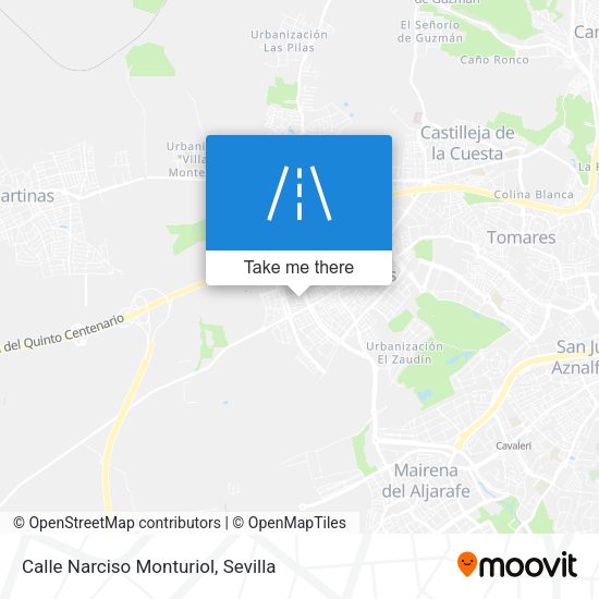 Calle Narciso Monturiol map