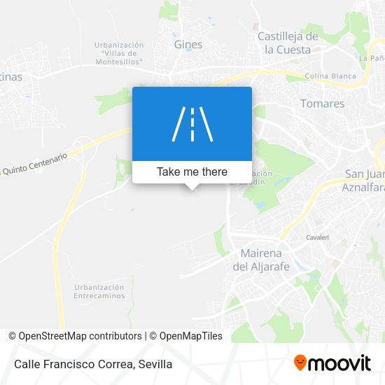 Calle Francisco Correa map