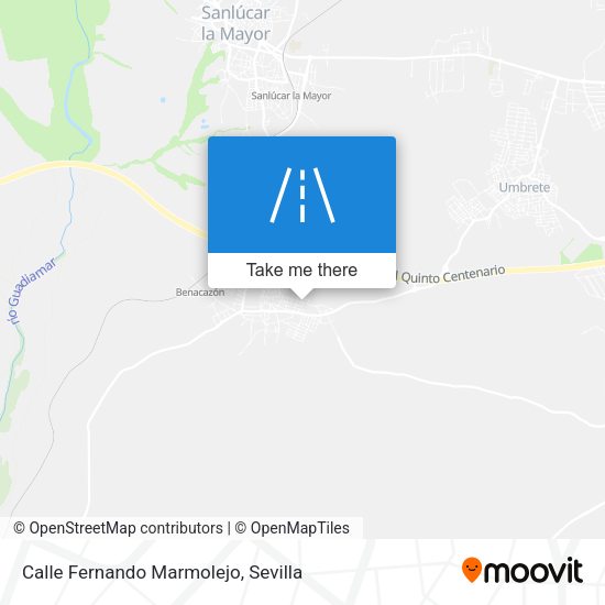 Calle Fernando Marmolejo map