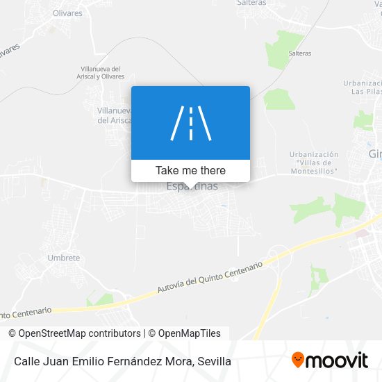 Calle Juan Emilio Fernández Mora map