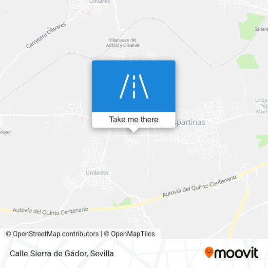 Calle Sierra de Gádor map
