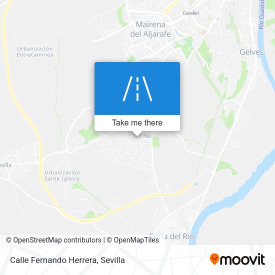 Calle Fernando Herrera map
