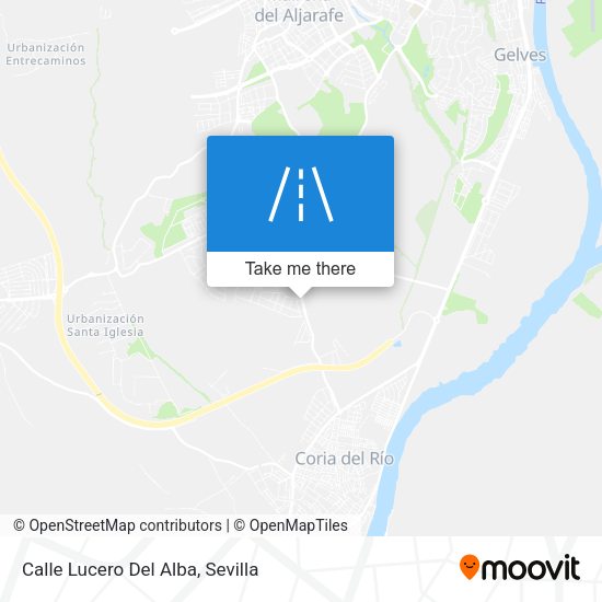 Calle Lucero Del Alba map