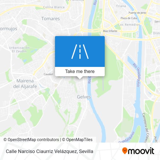 Calle Narciso Ciaurriz Velázquez map
