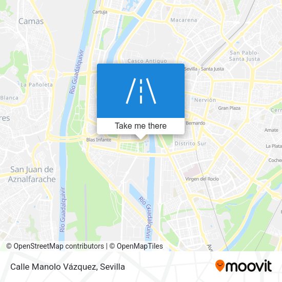 Calle Manolo Vázquez map