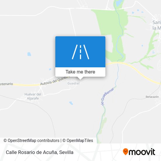 Calle Rosario de Acuña map