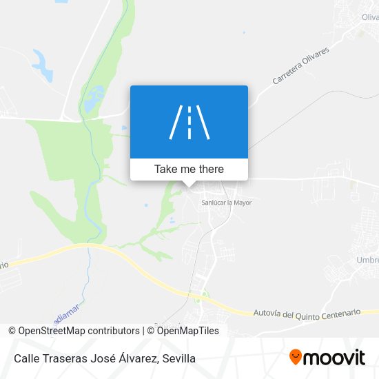 Calle Traseras José Álvarez map