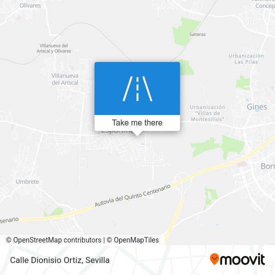 Calle Dionisio Ortiz map
