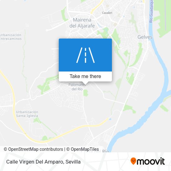 Calle Virgen Del Amparo map
