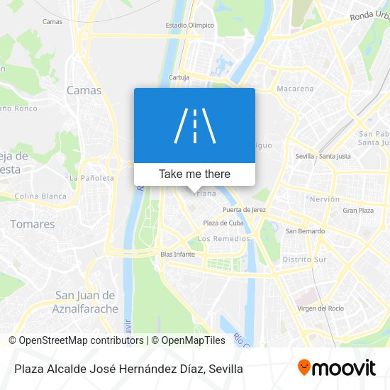 Plaza Alcalde José Hernández Díaz map