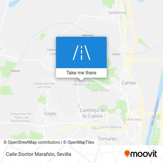 Calle Doctor Marañón map