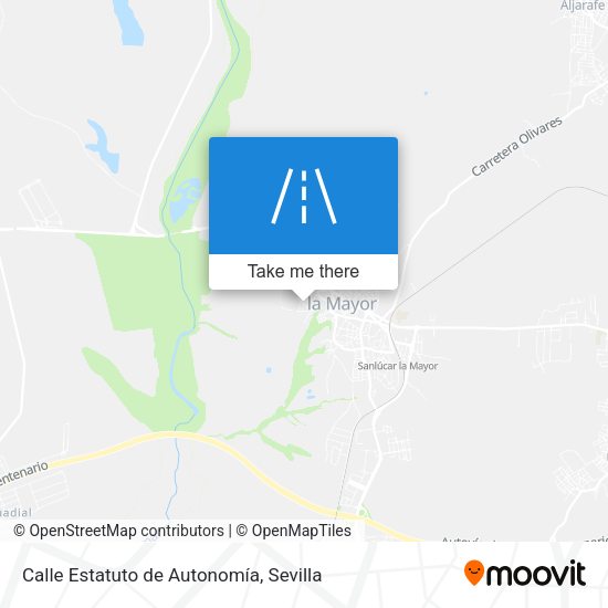 Calle Estatuto de Autonomía map