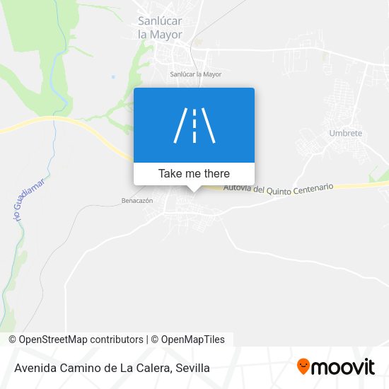 Avenida Camino de La Calera map
