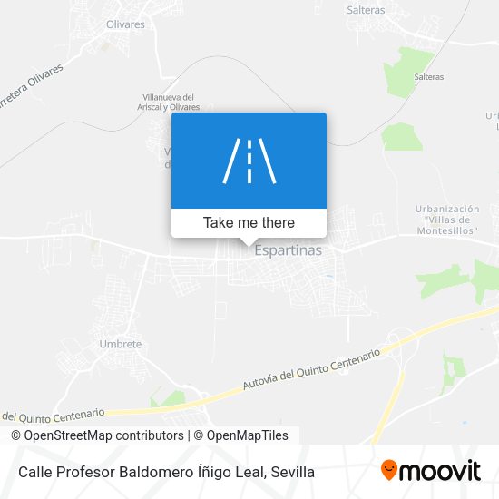 Calle Profesor Baldomero Íñigo Leal map