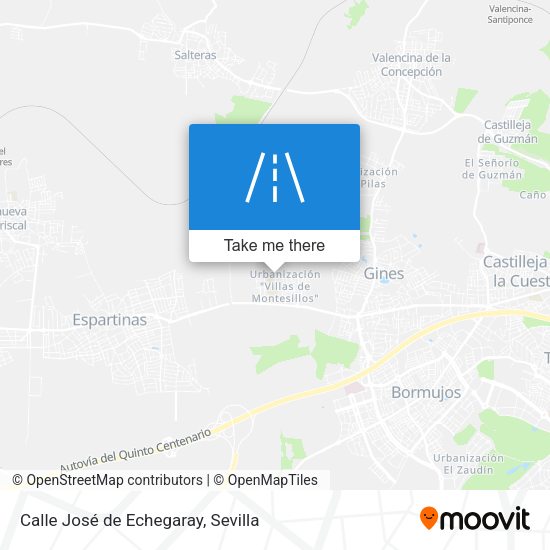 Calle José de Echegaray map