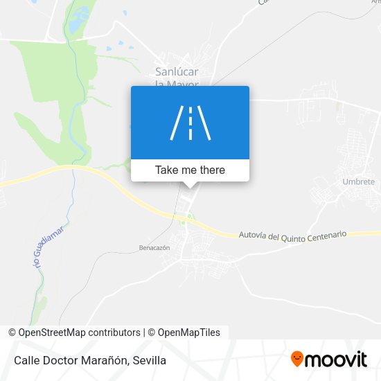 Calle Doctor Marañón map