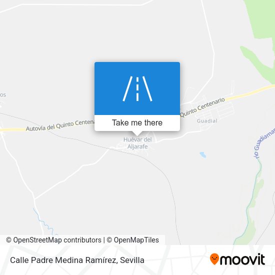 Calle Padre Medina Ramírez map