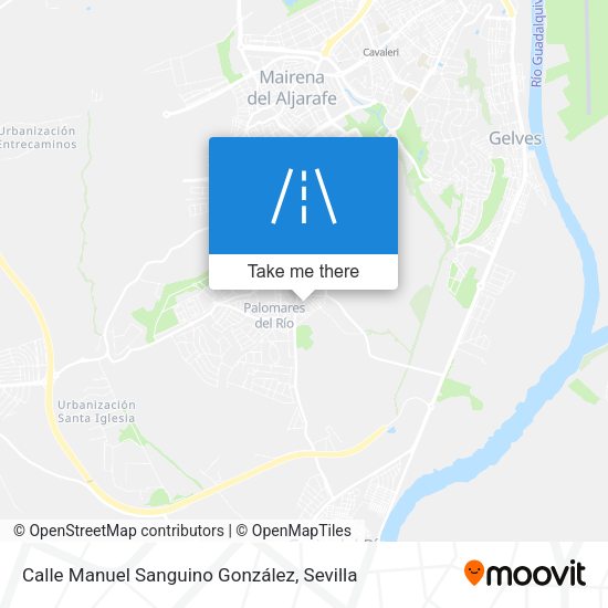 Calle Manuel Sanguino González map