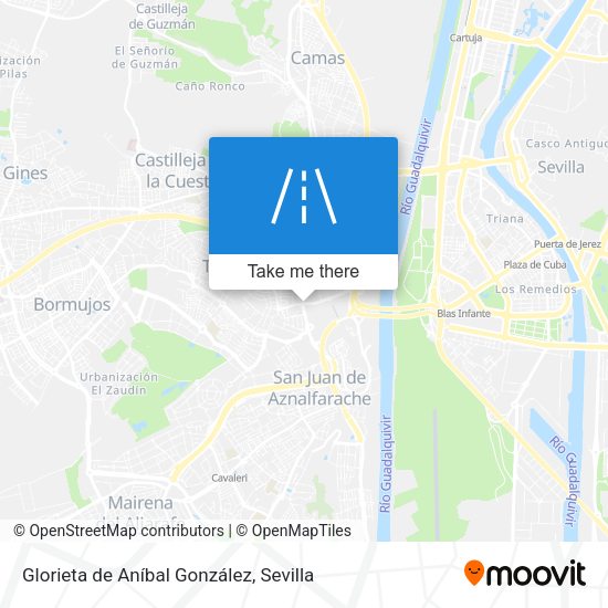 Glorieta de Aníbal González map