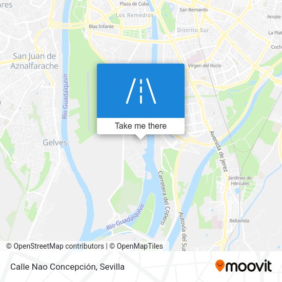Calle Nao Concepción map