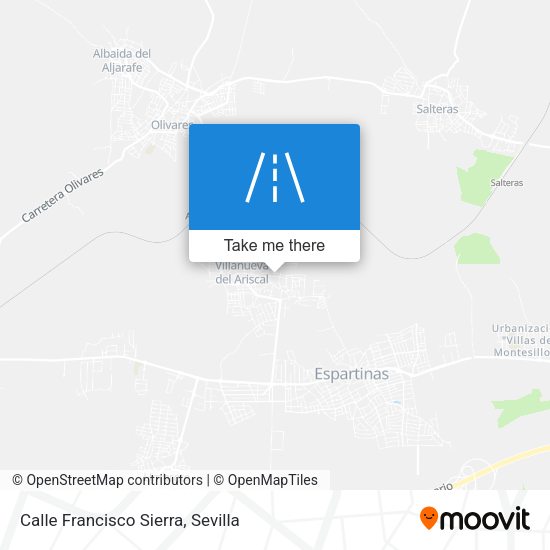 Calle Francisco Sierra map