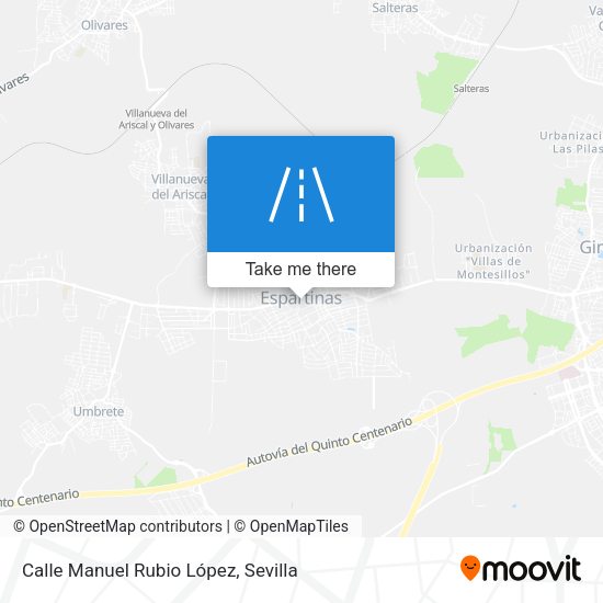 Calle Manuel Rubio López map