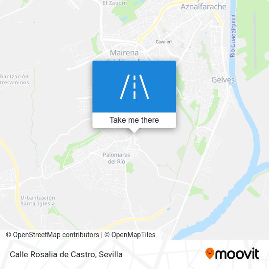 Calle Rosalia de Castro map