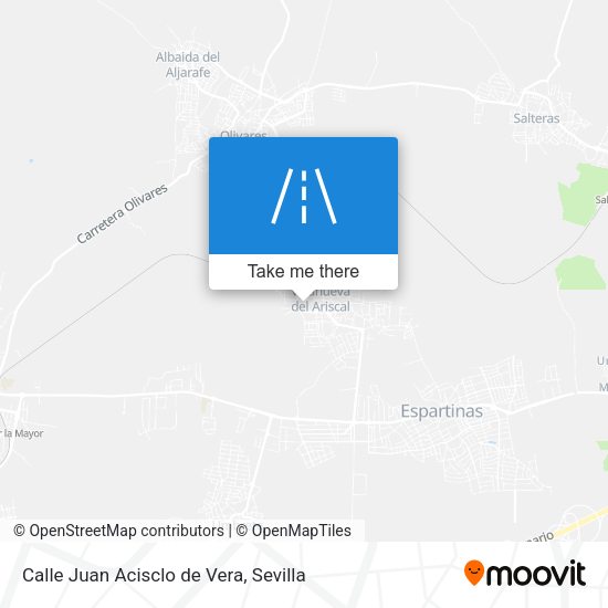 Calle Juan Acisclo de Vera map