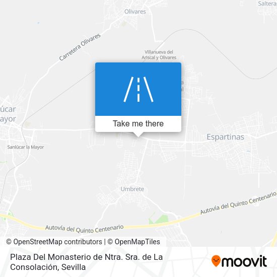 Plaza Del Monasterio de Ntra. Sra. de La Consolación map