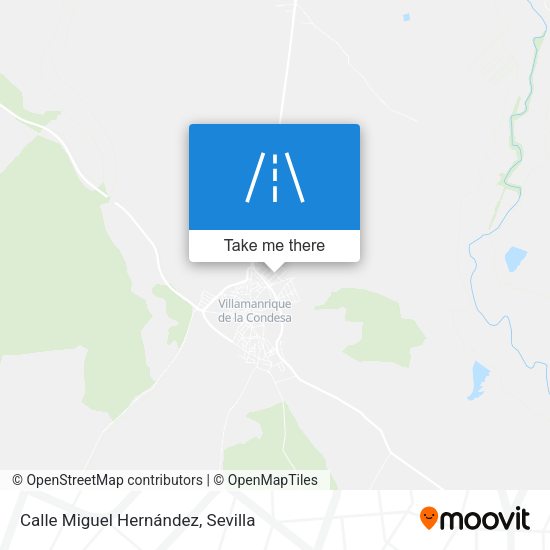 Calle Miguel Hernández map