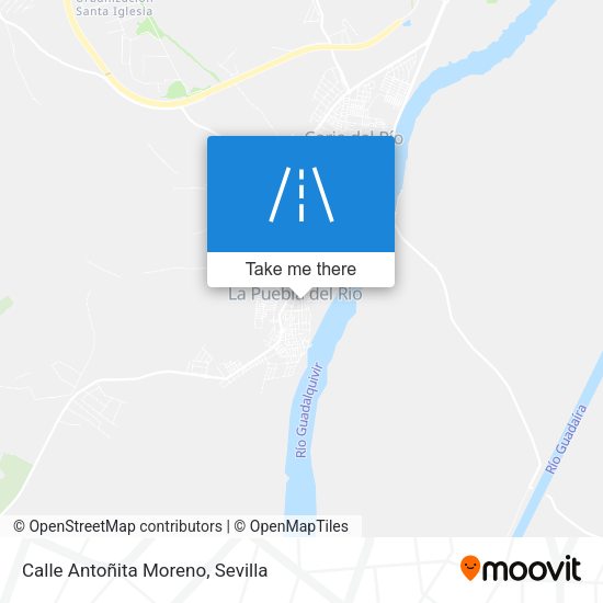 Calle Antoñita Moreno map