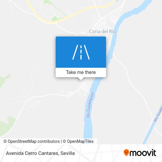 Avenida Cerro Cantares map