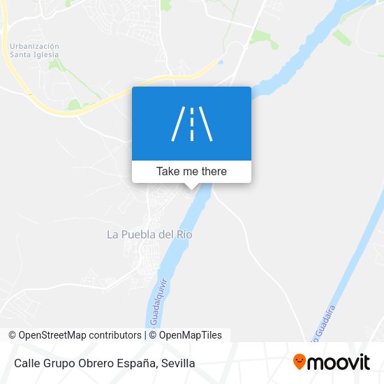 Calle Grupo Obrero España map