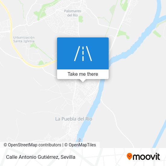 Calle Antonio Gutiérrez map