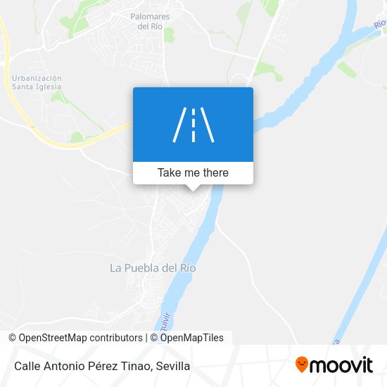 Calle Antonio Pérez Tinao map