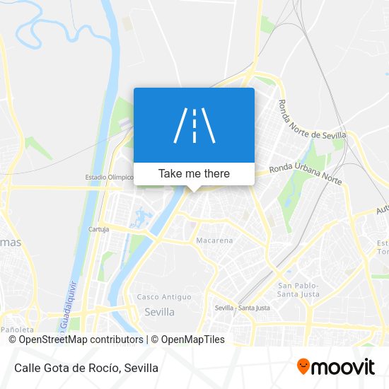 Calle Gota de Rocío map