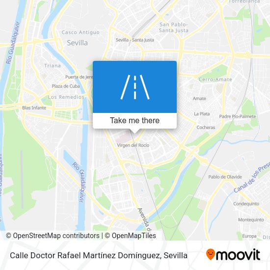 Calle Doctor Rafael Martínez Domínguez map