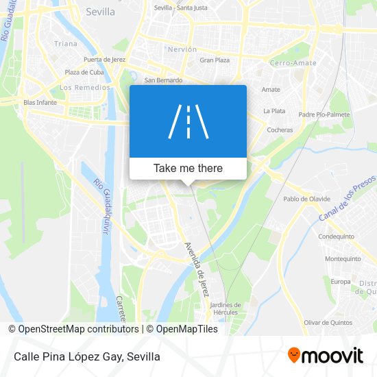 Calle Pina López Gay map