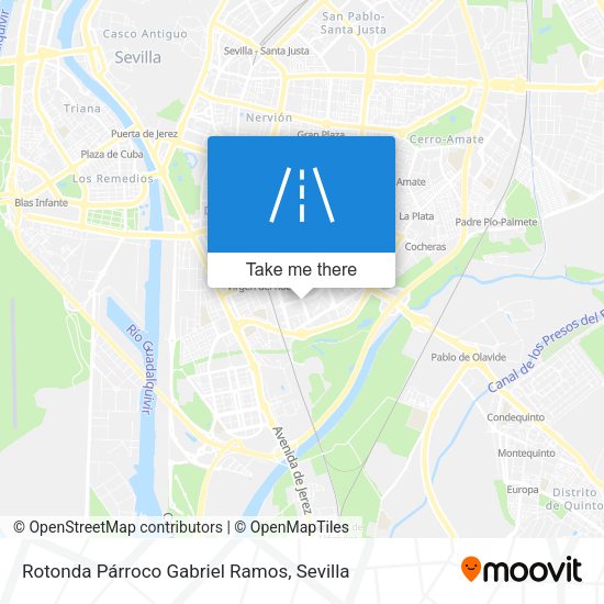 Rotonda Párroco Gabriel Ramos map