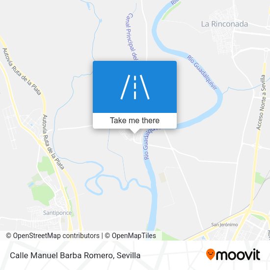 Calle Manuel Barba Romero map