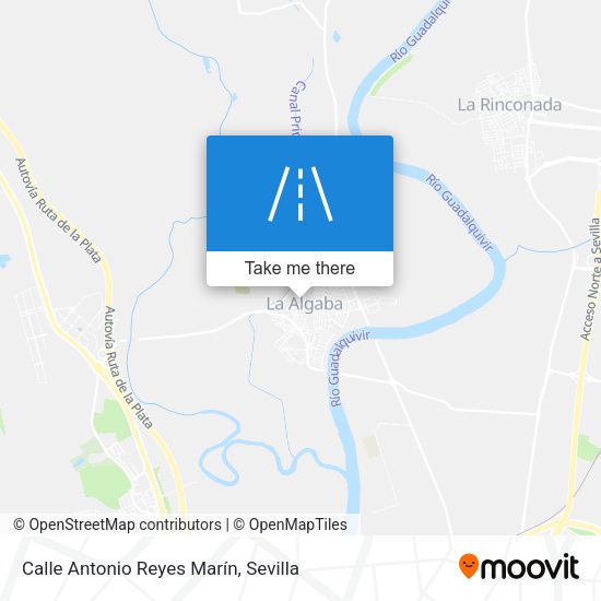 Calle Antonio Reyes Marín map