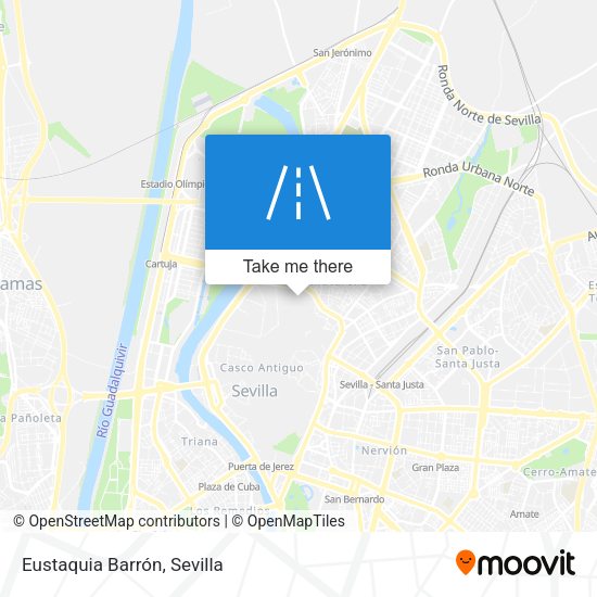 Eustaquia Barrón map